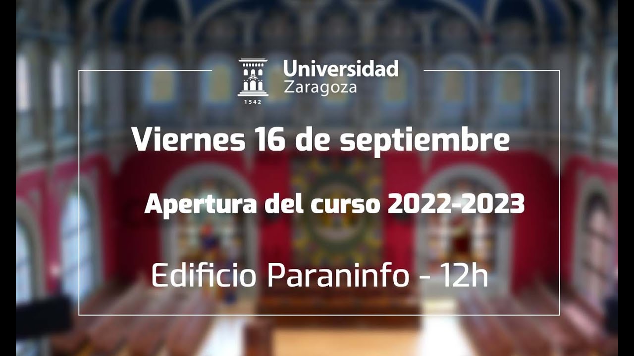 Solemne Acto Académico de Apertura del Curso 2022-2023