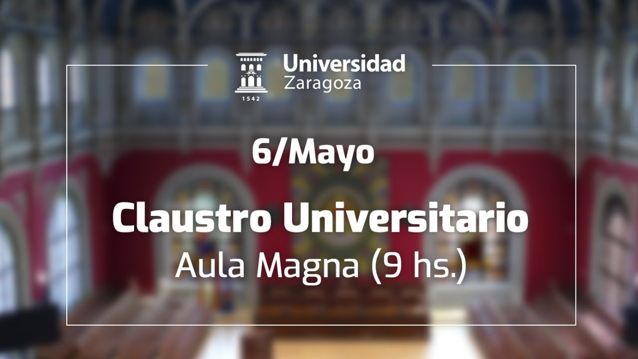 Claustro Universitario (6 de mayo de 2021)
